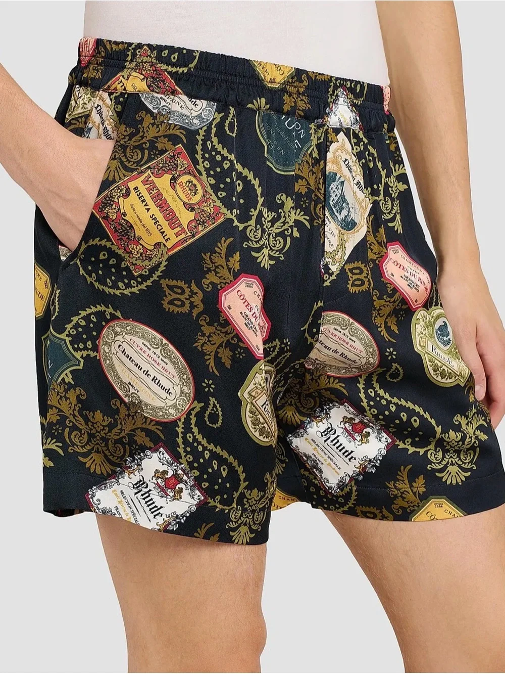 Rhude Vin Bandana Print  Shorts